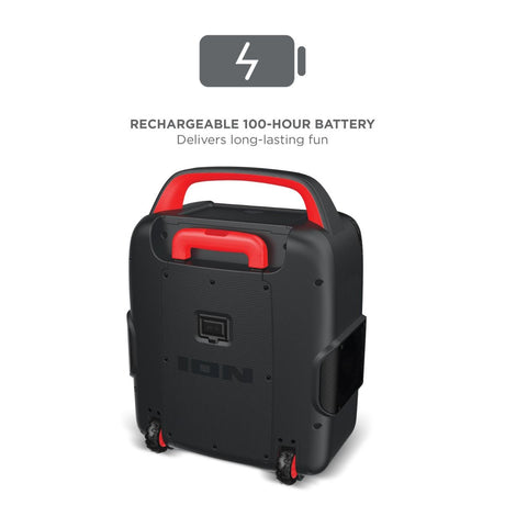 ION Audio Pathfinder 320 portable all weather speaker high power outdoor Bluetooth speaker for events and parties