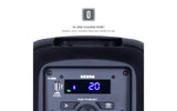 ION Audio Pro Glow Express Bluetooth Light-Up Speaker with LED lighting effects wireless audio