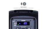 ION Audio Pro Glow Express Bluetooth Light-Up Speaker with LED lighting effects wireless audio