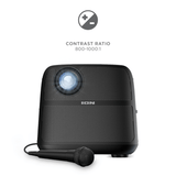 ION Audio Projector Deluxe HD Battery/AC Powered 720P HD LED home entertainment Bluetooth Projector