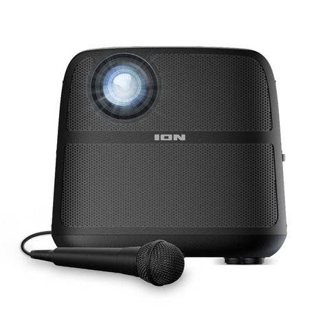 ION Audio Projector Deluxe HD Battery/AC Powered 720P HD LED home entertainment Bluetooth Projector