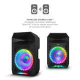 ION Audio Total PA Live High Power Bluetooth Light-Up portable party event Speaker