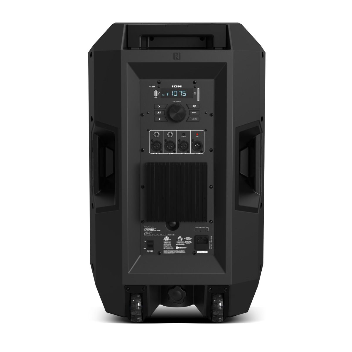 ION Audio Total PA Live High Power Bluetooth Light-Up portable party event Speaker