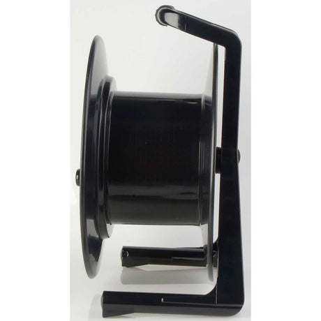 JackReel F4 high performance fiber optic ready cable reel with critical bend radius hub rear thumb-wheel lock and cushion grip handle