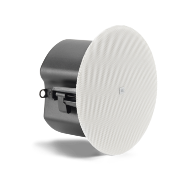 JBL - JBL Control 414C/T Micro 4-Inch 2-Way Ceiling Loudspeaker Low-Profile (Pair) - JBL-C414MC/T