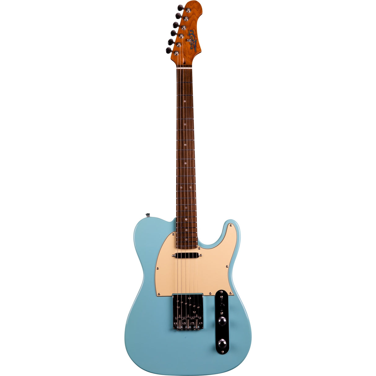 JET Guitars JT 300 BL R SS Basswood Body Electric Guitar with Roasted Maple Neck and Rosewood Fretboard