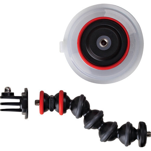 Joby JB01329 Suction Cup and GorillaPod Arm for GoPro with industrial suction cup quick-twist lock and removable GoPro mount