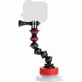 Joby JB01329 Suction Cup and GorillaPod Arm for GoPro with industrial suction cup quick-twist lock and removable GoPro mount