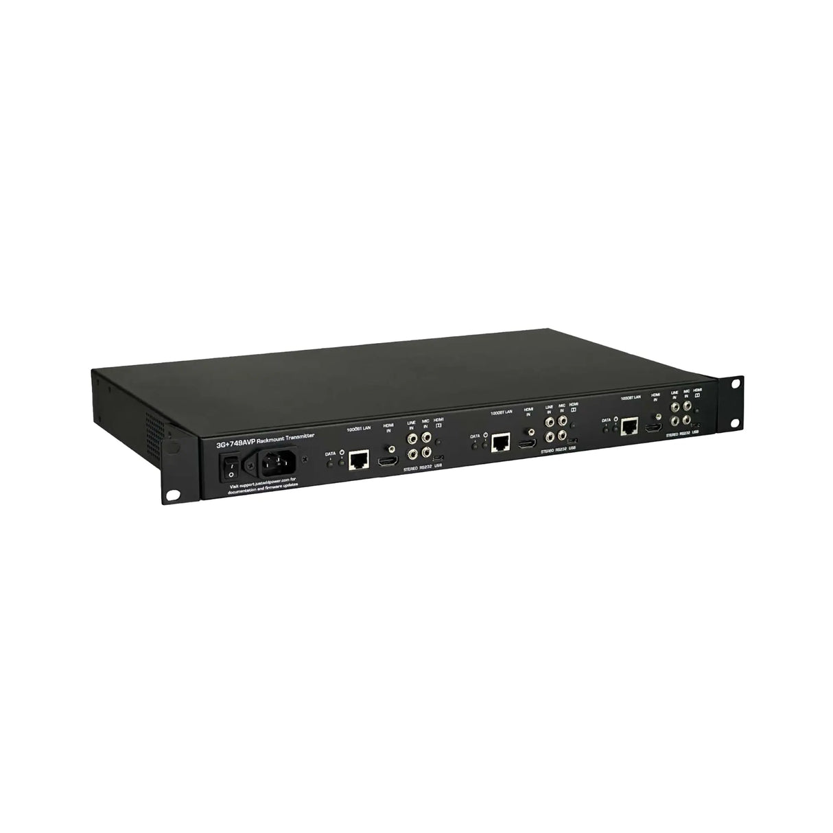 Just Add Power 3G+AVP ULTRA 749AVP A/V Pro 3-In-1 Rackmount UltraHDIP Transmitter