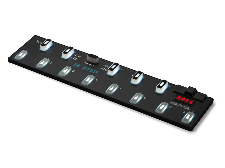 Keith McMillen Instruments 12 Step MIDI Keyboard Foot Controller keyboard pedal for music production live performance MIDI control