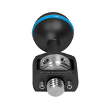 Kondor Blue 3/8 Inch Ball Head with Locating Pins for Magic Arms, Black