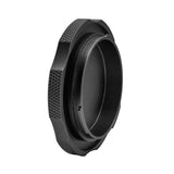 Kondor Blue Canon RF Metal Body Cine Cap for Camera Lens Port, Raven Black