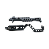 Kondor Blue R5 Battery Grip Mod Kit, Long Side Rails, Raven Black
