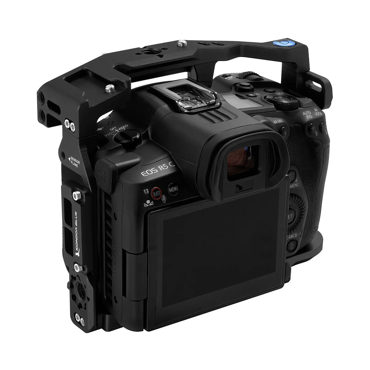 Kondor Blue Cine Cage for Canon R5C, Cage Only, Raven Black