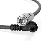 Kondor Blue DCm-BK BMPCC 4K/6K to DC Male 5.5/2.5 Power Adapter Cable, 14 Inch, Black