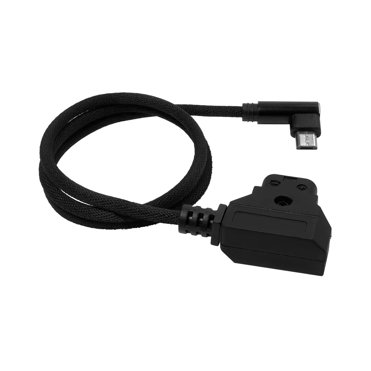 Kondor Blue 18-Inch D-Tap to Micro USB Right Angle Cable, Unregulated