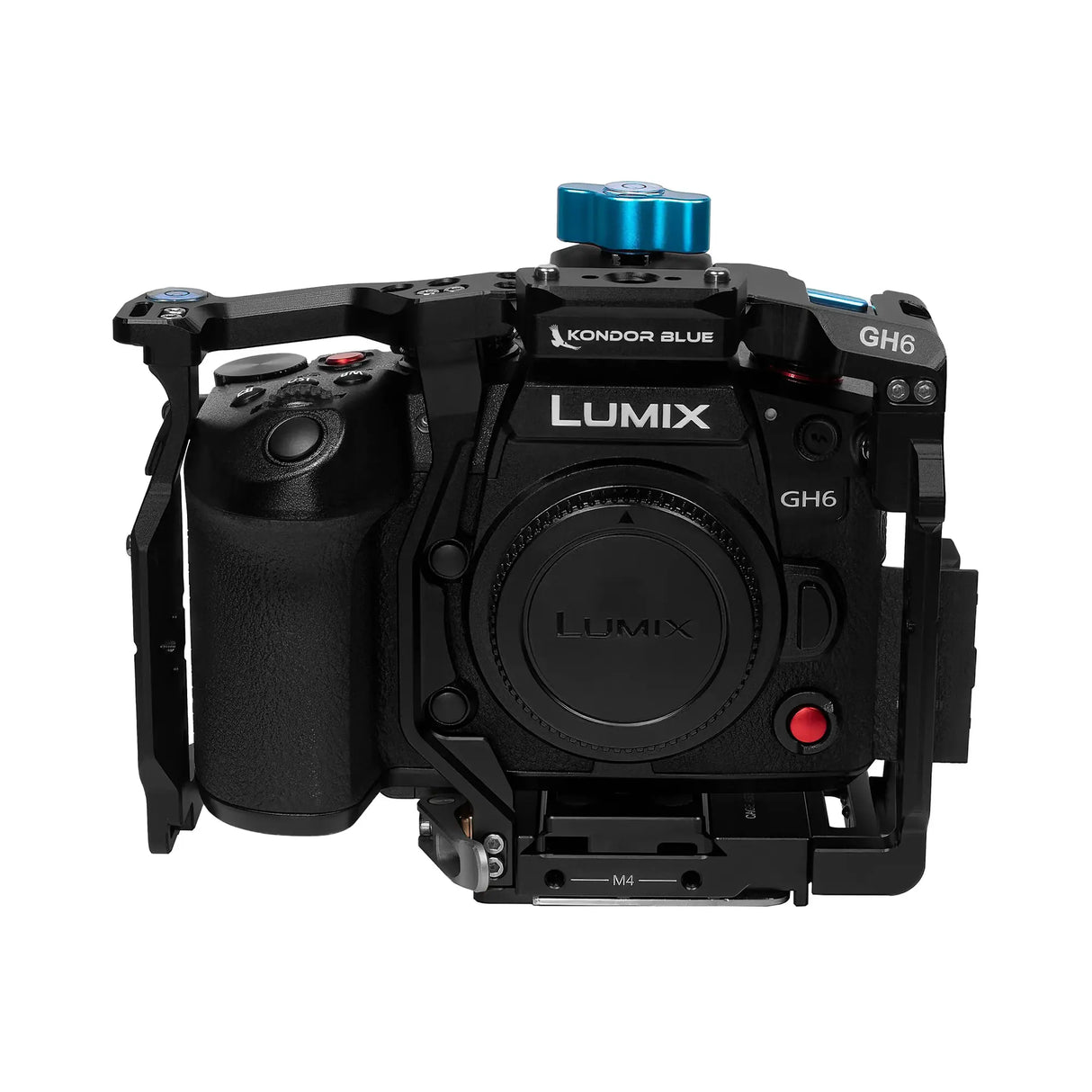 Kondor Blue Cage for Panasonic LUMIX GH6 Cage, Cage Only, Raven Black