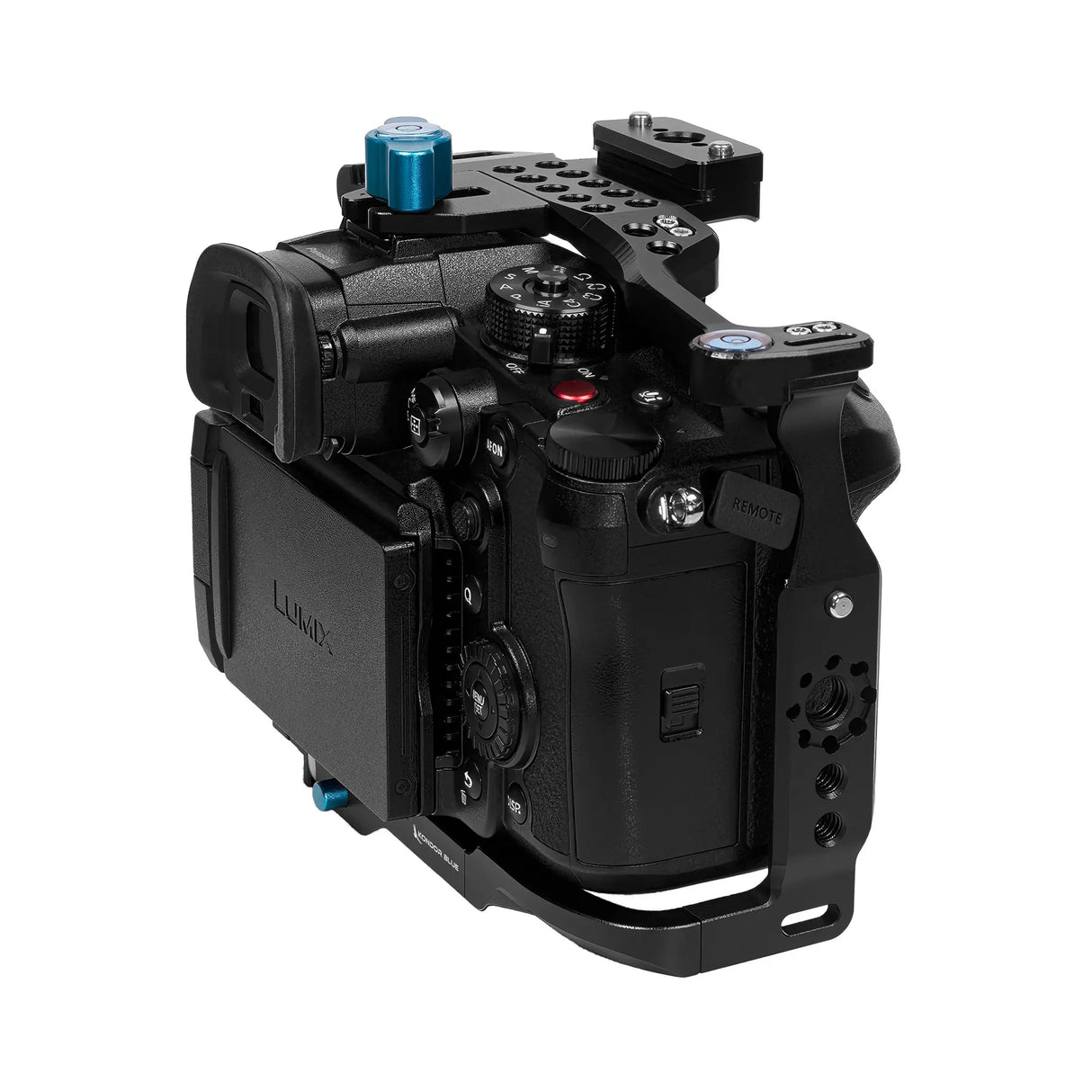 Kondor Blue Cage for Panasonic LUMIX GH6 Cage, Cage Only, Raven Black