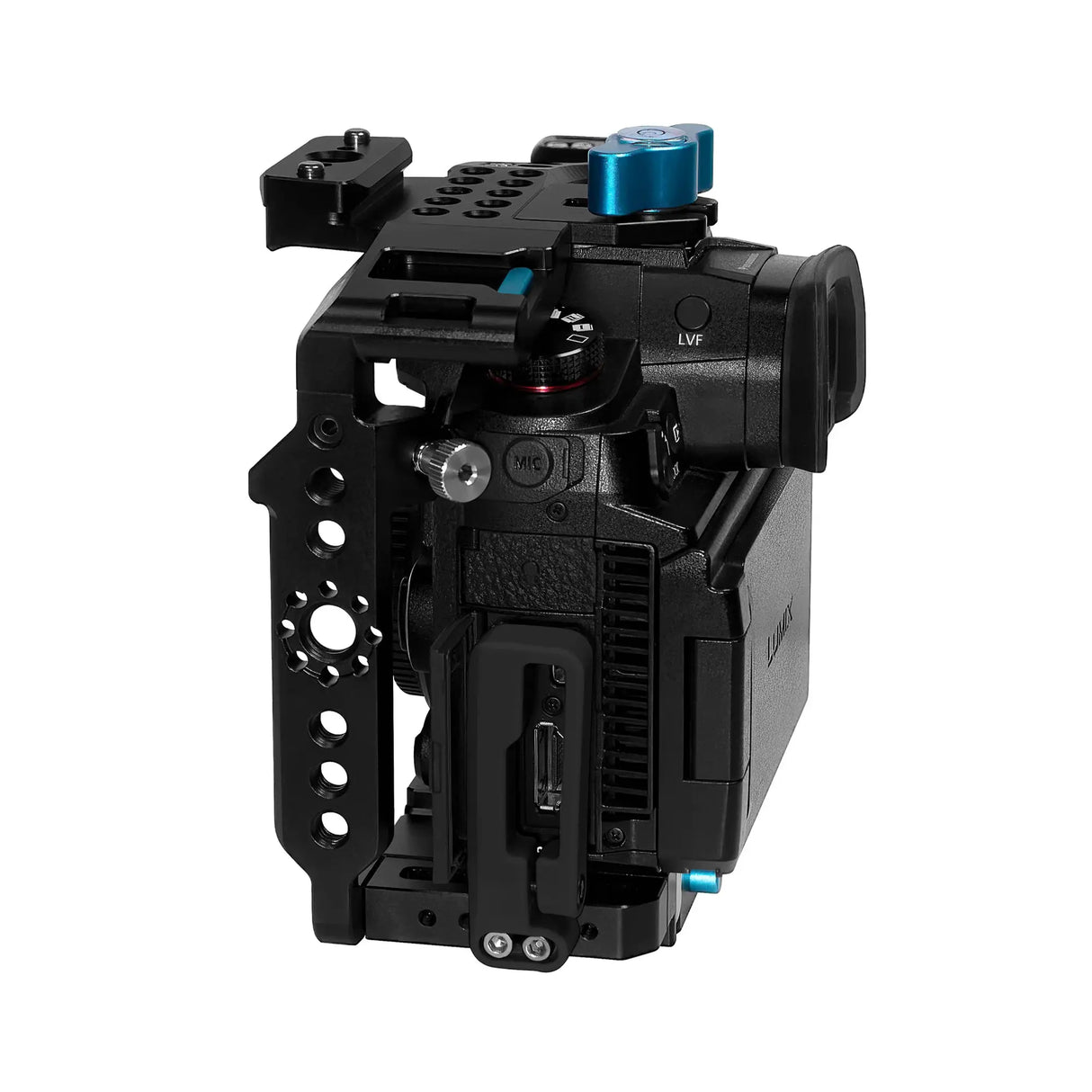 Kondor Blue Cage for Panasonic LUMIX GH6 Cage, Cage Only, Raven Black