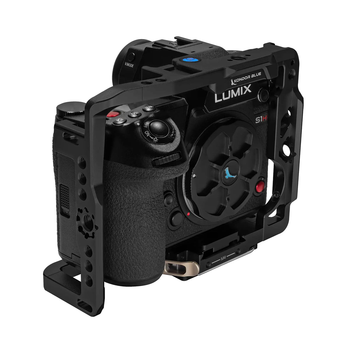 Kondor Blue Cage for Panasonic Lumix S1H, Cage Only, Raven Black