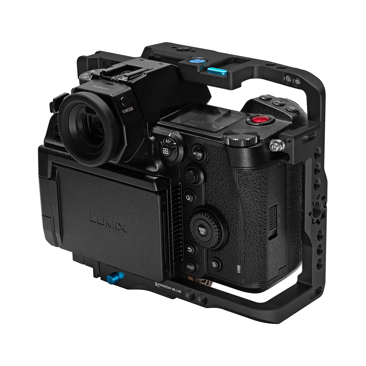 Kondor Blue Cage for Panasonic Lumix S1H, Cage Only, Raven Black