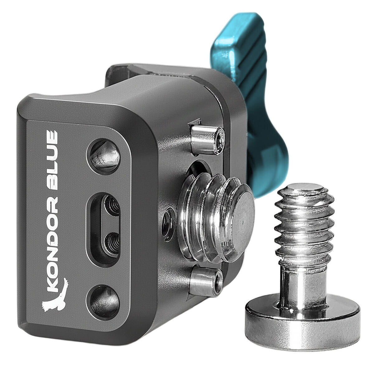 Kondor Blue Anti Twist NATO Clamp, Black
