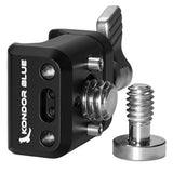 Kondor Blue Anti Twist NATO Clamp, Black