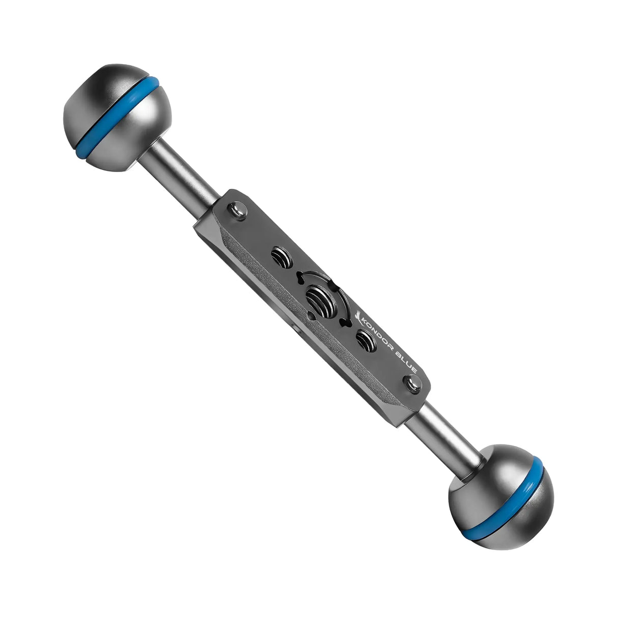 Kondor Blue Cine Magic Arm 6-Inch Extension Bar, Double Ball Head, Space Gray