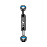 Kondor Blue Cine Magic Arm 6-Inch Extension Bar, Double Ball Head, Space Gray