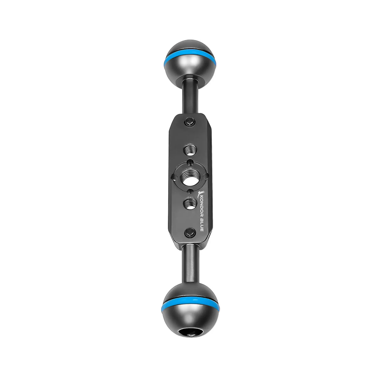 Kondor Blue Cine Magic Arm 6-Inch Extension Bar, Double Ball Head, Space Gray