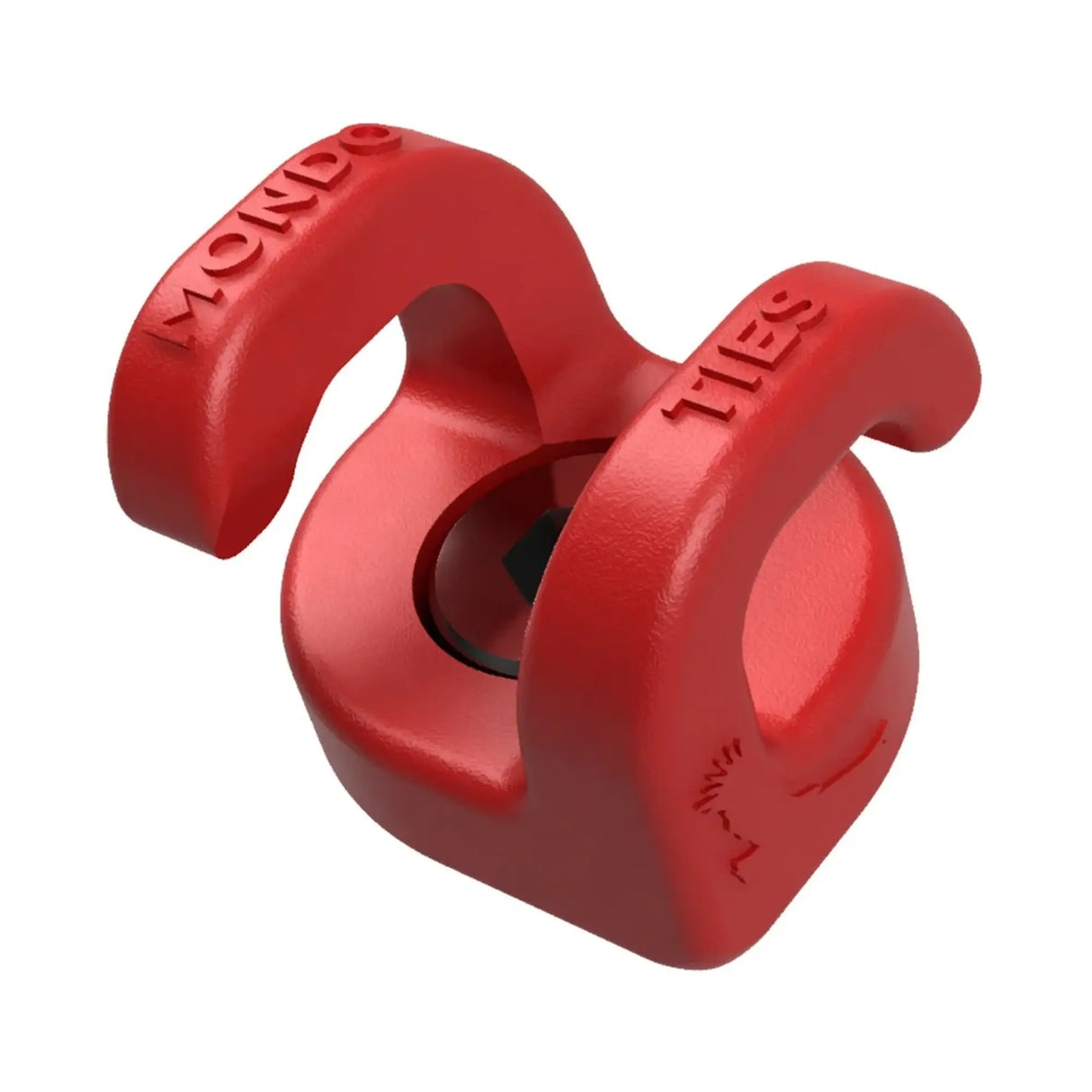 Kondor Blue KB-MT-10-R 1/4-20 Mondo Ties Cable Management Clips for Cameras, Cardinal Red 10-Pack