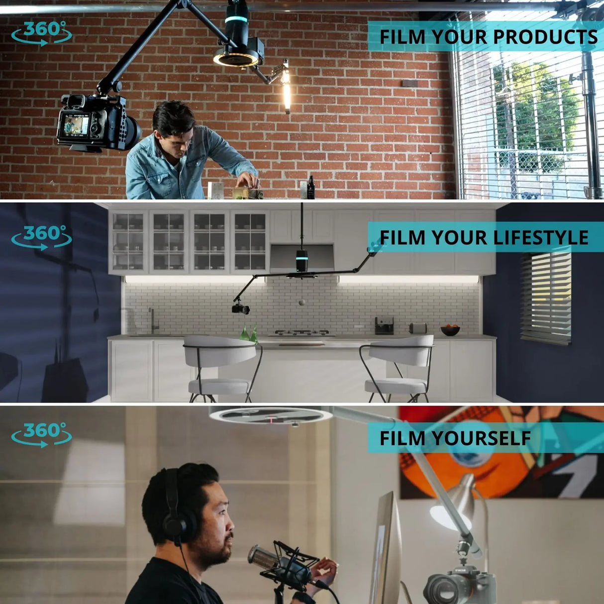 Kondor Blue MARBL ORBIT STUDIO Ceiling-Mounted Orbiting Camera Rig