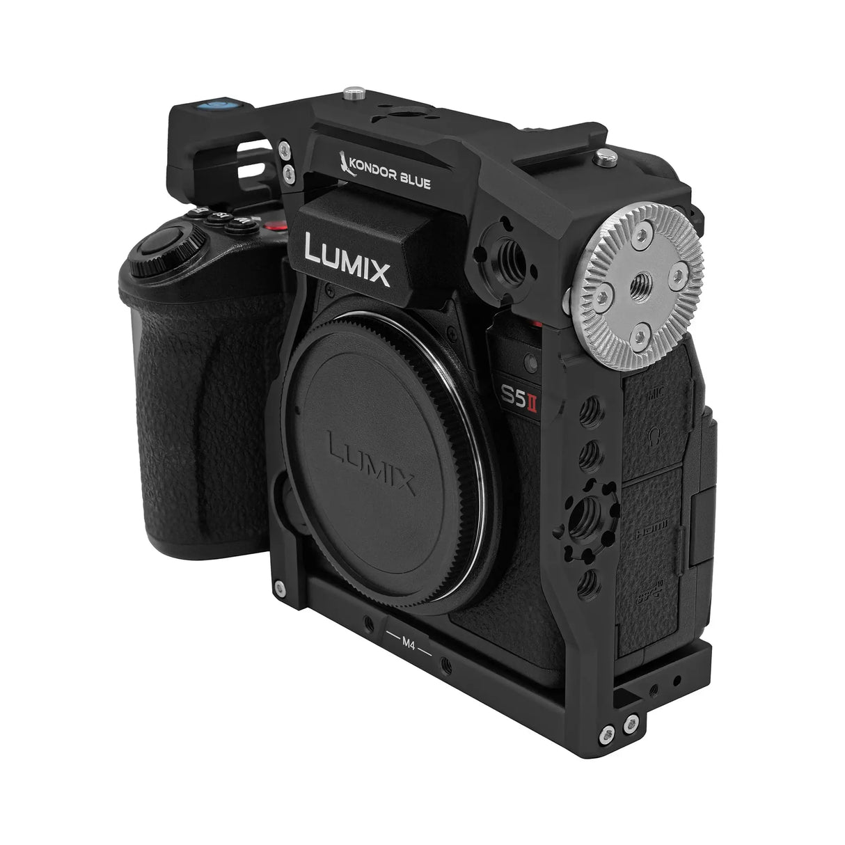 Kondor Blue Panasonic LUMIX S5II/X Cage, Raven Black