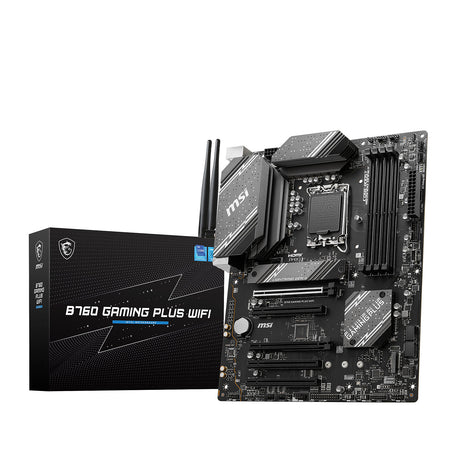 MSI - MSI B760 Gaming Plus WiFi ATX LGA 1700 Motherboard - B760GPWIFI