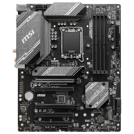 MSI - MSI B760 Gaming Plus WiFi ATX LGA 1700 Motherboard - B760GPWIFI
