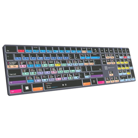 Logickeyboard TITAN Fender Studio Pro Wireless Keyboard for Windows