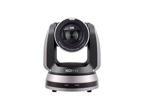 Lumens VC-A71PNB 4K NDI HX PTZ Camera Black with 30x optical zoom HDMI Ethernet PoE IP streaming for live production