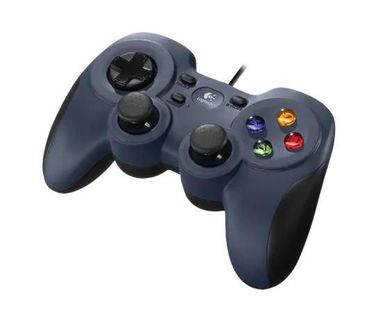 Logitech F310 gamepad controller with XInput DirectInput support 1.8 meter cable and D-pad for PC gaming