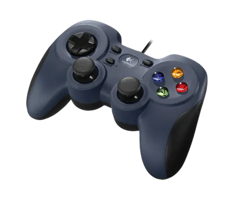 Logitech F310 gamepad controller with XInput DirectInput support 1.8 meter cable and D-pad for PC gaming