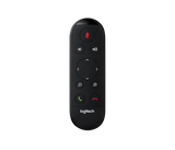 Logitech ConferenceCam Connect silver portable video conferencing camera with Bluetooth speakerphone 90 degree field of view USB cable and remote