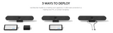Logitech Rally Bar Huddle all-in-one video bar with 4K digital PTZ camera six microphone array Multi-Mount and built-in speaker for small rooms