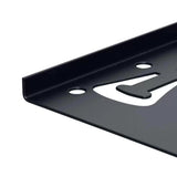 Lowell CMV5-24 rack cable organizer steel black