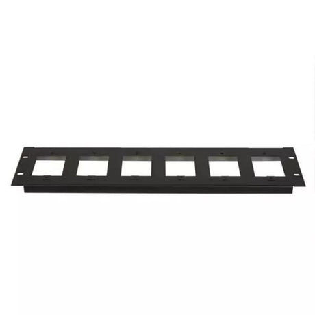 Lowell SG6P-3 3U 6-Slots standard gang panel rack mount