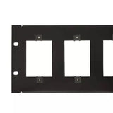 Lowell SG6P-3 3U 6-Slots standard gang panel rack mount