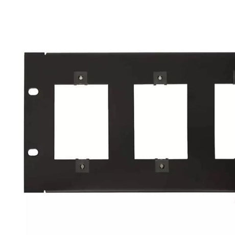 Lowell SG6P-3 3U 6-Slots standard gang panel rack mount