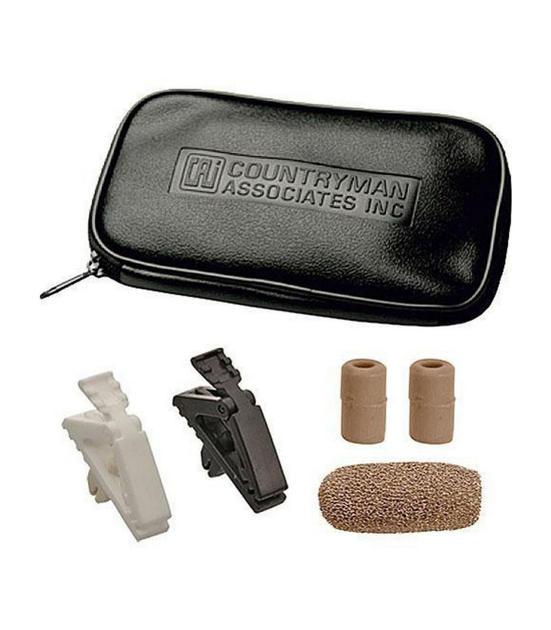 Countryman E6i Directional Earset Mic for General Speaking E6IDW5L2SL - Light Beige 2mm Shure Transmitter