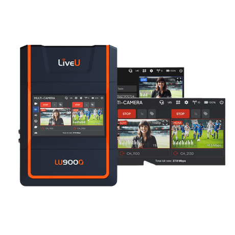 LiveU LU900Q Video Transmit Unit with Single-Camera Support