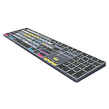 Logickeyboard TITAN Cinema 4D Wireless Backlit Keyboard for Windows