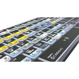 Logickeyboard TITAN Cinema 4D Wireless Backlit Keyboard for Windows