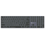 Logickeyboard TITAN Dyslexie Wireless Backlit Keyboard for Mac
